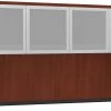 Classic Hutch 71" With 4 Glass Doors - Cherry 1 Classic Hutch 71" With 4 Glass Doors - Cherry -Office Furniture Store ed7062041f1be3a2e3ec87f70442