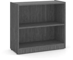 Heavy Duty Bookshelves - 2 Shelf In Newport Grey