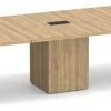 Classic Square-Edge Conference Table 12 Ft With Cube Base - Aspen 1 Classic Square-Edge Conference Table 12 Ft With Cube Base - Aspen -Office Furniture Store f130f767f284f5c11058170cef61