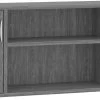 Classic Narrow Storage Credenza - Newport Grey -Office Furniture Store f18ebed240f19c554741b01b0692