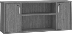 Classic Narrow Storage Credenza - Newport Grey