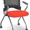 Agenda II Nesting Chair - Red -Office Furniture Store f4170dd687042492ec7a29b0ff8f